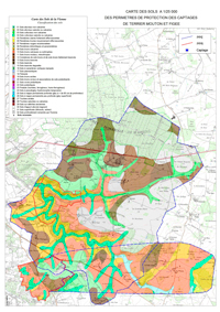 exemple de carte d'étude des sols